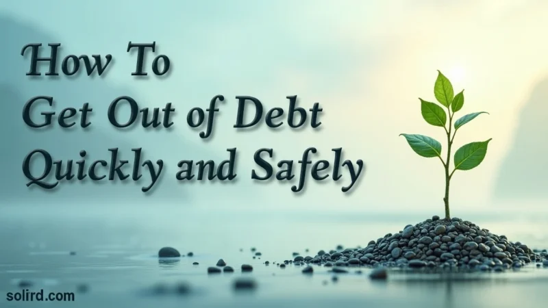 How to Get Out of Debt Quickly and Safely