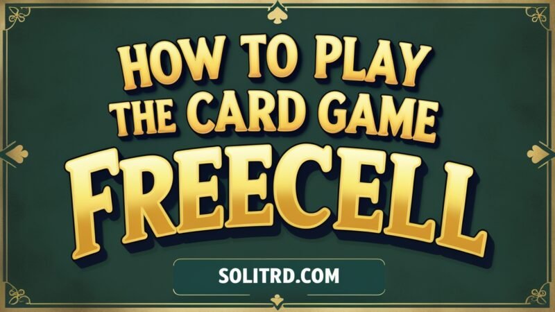 How to Play the Card Game Freecell