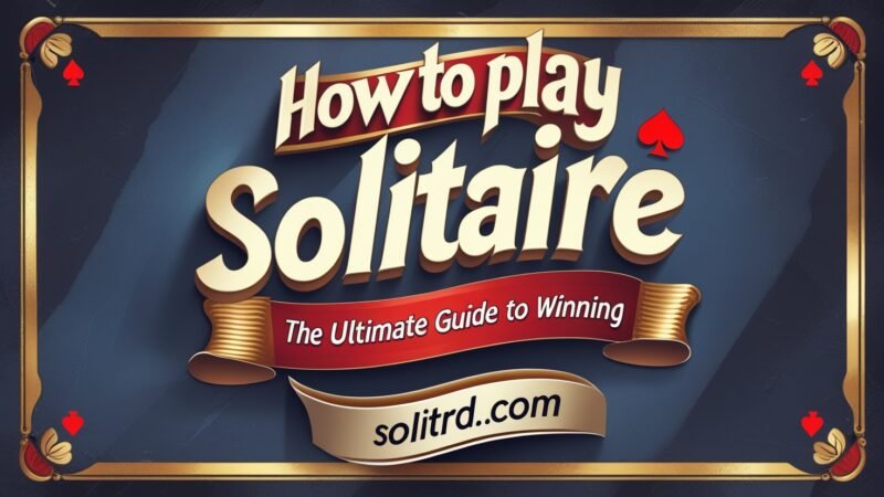 How to Play Solitaire: The Ultimate Guide to Winning