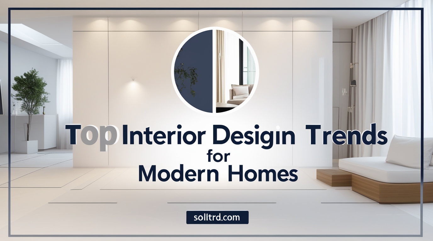 Top Interior Design Trends for Modern Homes