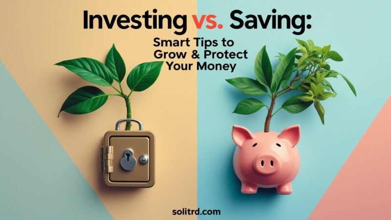 Investing vs. Saving: Smart Tips to Grow & Protect Your Money