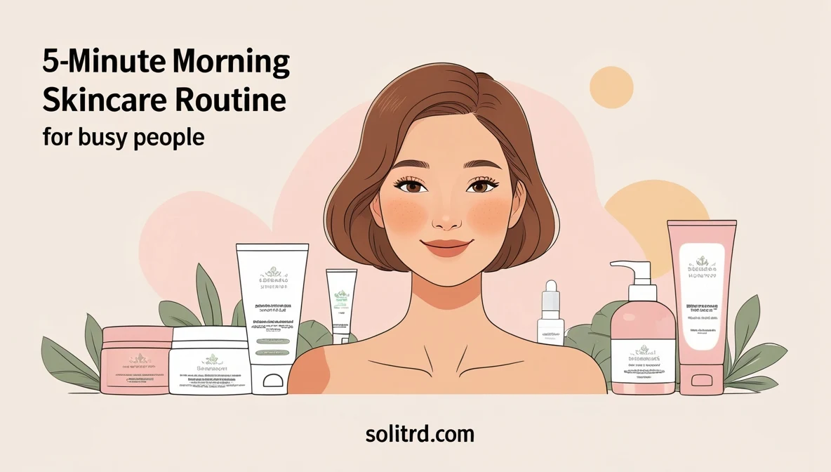 5-Minute Morning Skincare Routine for Busy People: Start Your Day with a Glow!