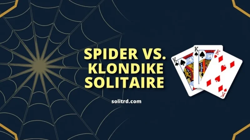 Spider vs Klondike Solitaire – What’s the Difference?