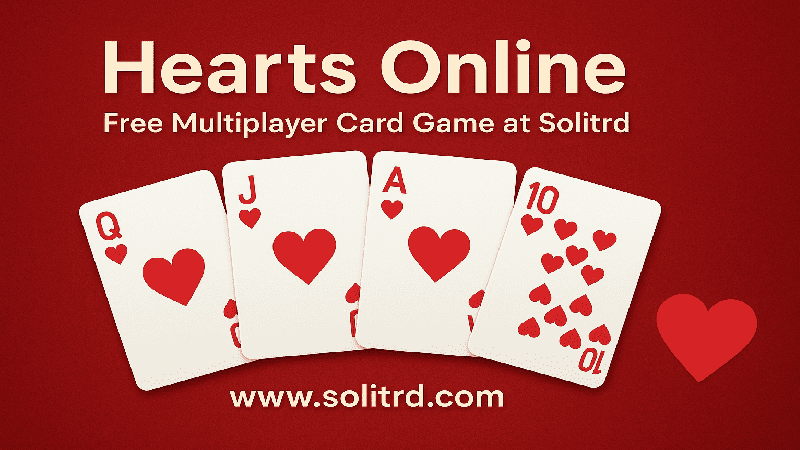Hearts Online: Free Multiplayer Card Game at Solitrd