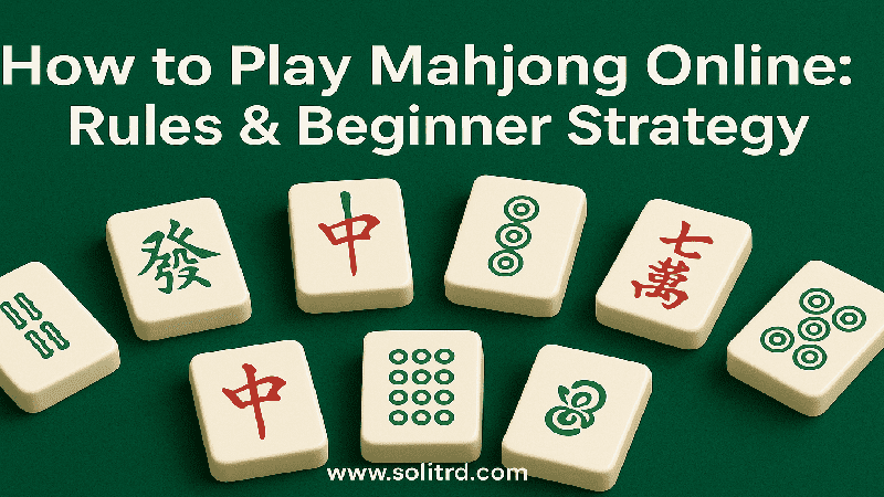 How to Play Mahjong Online: Rules & Beginner Strategy