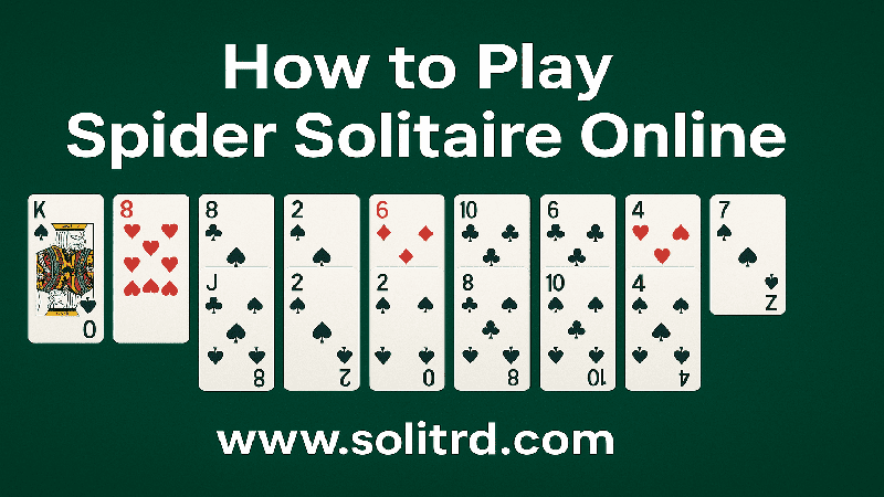 How to Play Spider Solitaire Online
