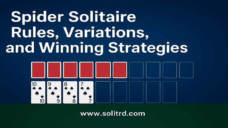 Spider Solitaire Rules, Variations, and Winning Strategies