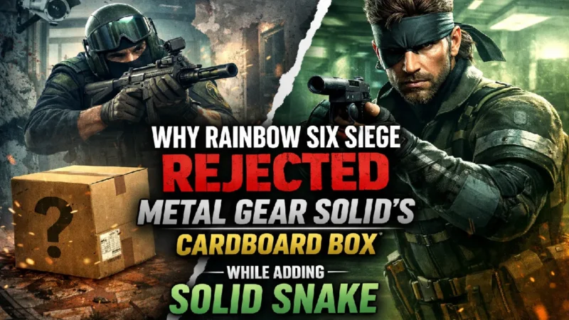 Why Rainbow Six Siege Rejected Metal Gear Solid’s Cardboard Box While Adding Solid Snake