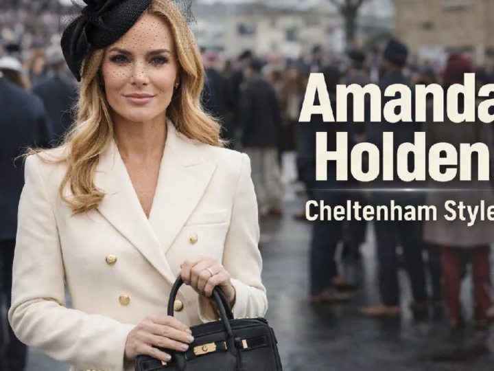 Amanda Holden Cheltenham Style Moment in 2026