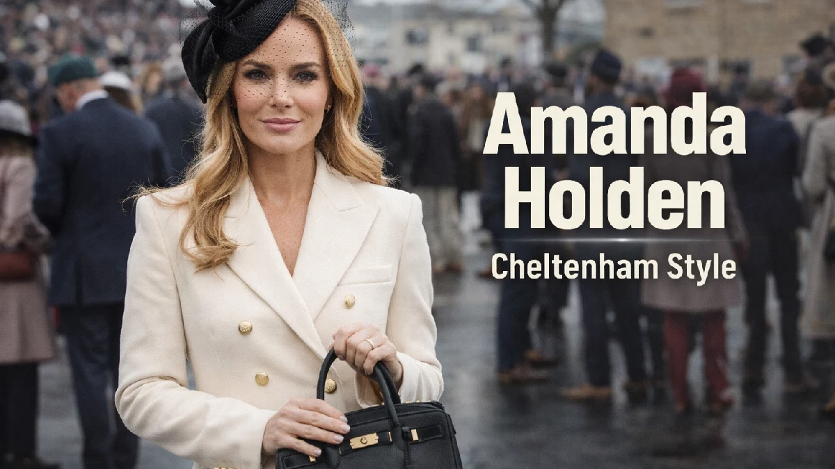 Amanda Holden Cheltenham Style Moment in 2026