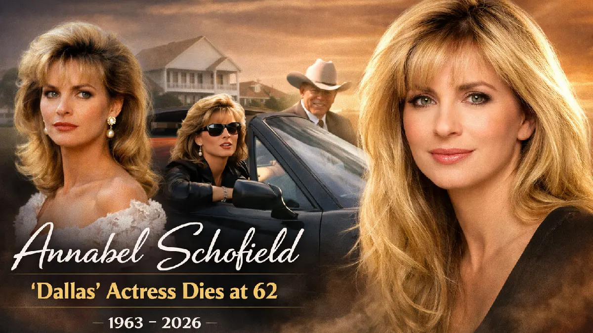 Annabel Schofield, Dallas Actress and 80s Fashion Icon, Dies at 62
