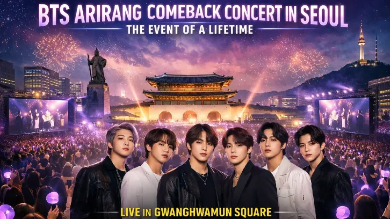 BTS Arirang Comeback Concert: Seoul Prepares for Massive Global Event