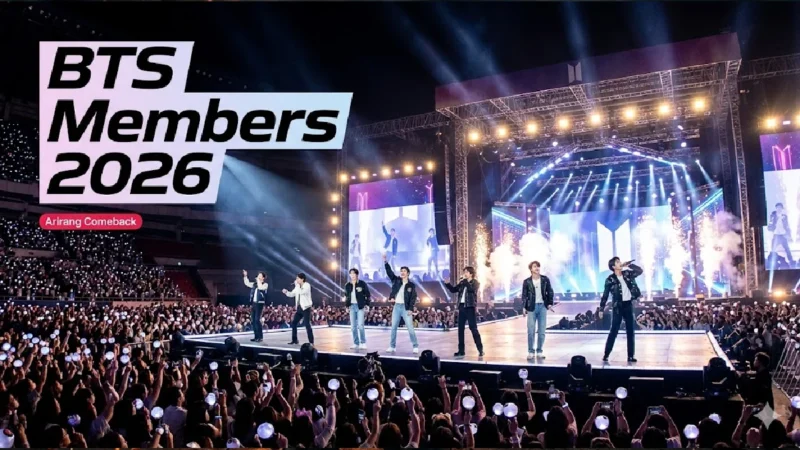 BTS Members Names, Ages and Comeback 2026