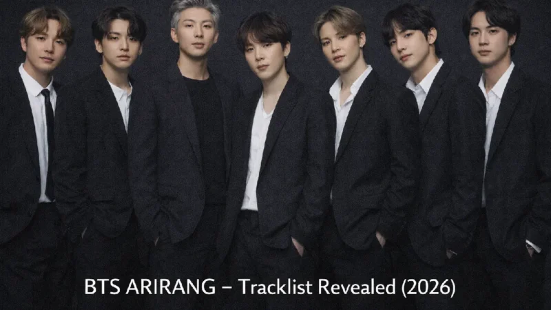 BTS Reveal Arirang Album Tracklist for 2026