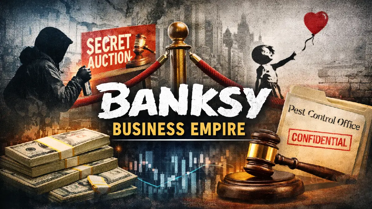 Banksy Business Empire: The Secret Network Behind $250 Million in Art Sales