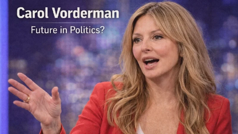Carol Vorderman Open to Future Career in Politics