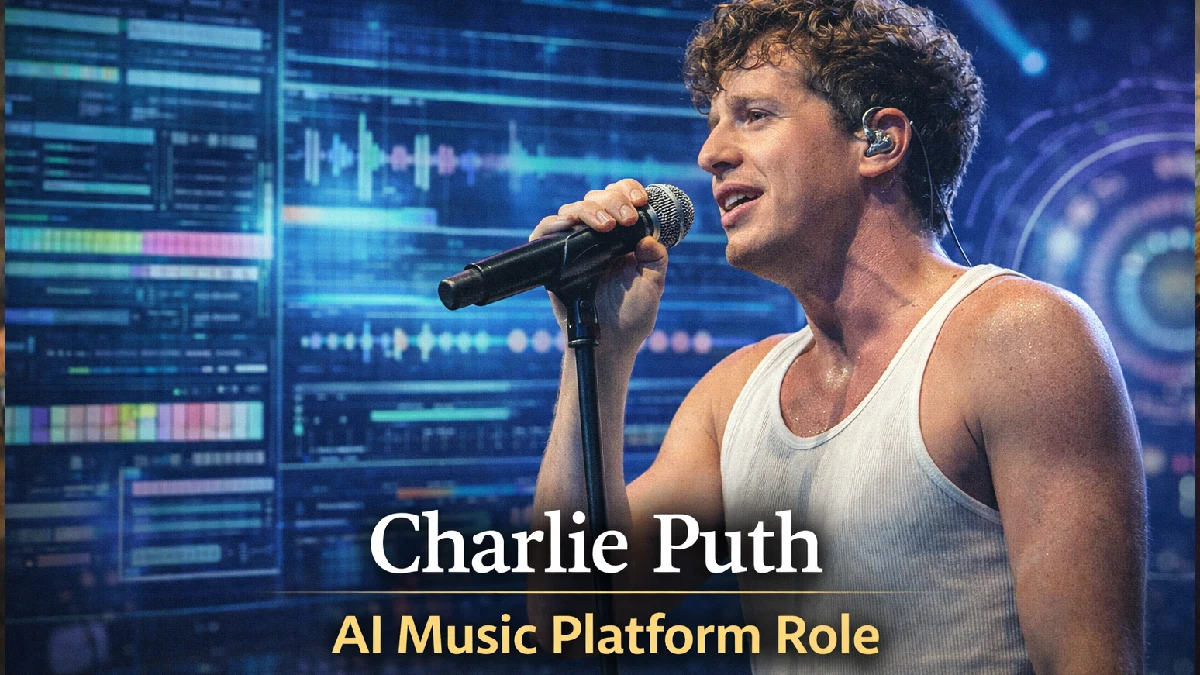 Charlie Puth Joins AI Music Platform as Chief Music Officer