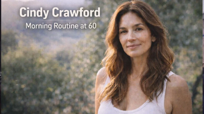 Cindy Crawford Shares Morning Routine at 60