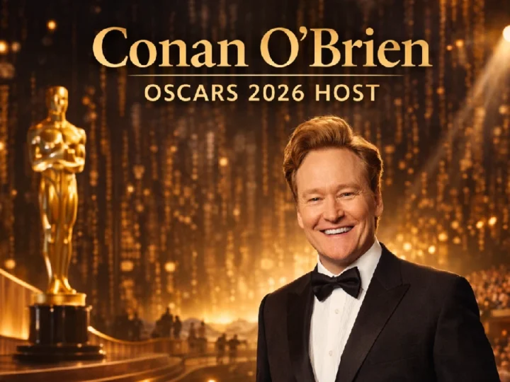 Conan O’Brien Returns to Host the Oscars in 2026