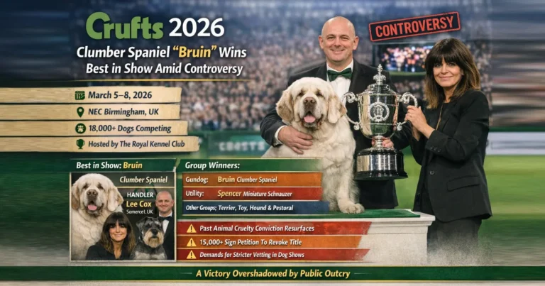 Crufts 2026 Results – Clumber Spaniel Bruin Crowned Best in Show