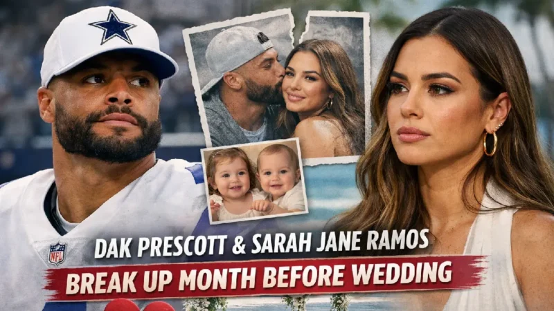 Dak Prescott and Sarah Jane Ramos Break Up Month Before Wedding