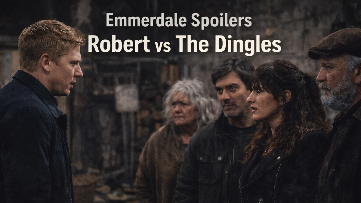 Emmerdale Spoilers: Robert Sparks Dingle Conflict