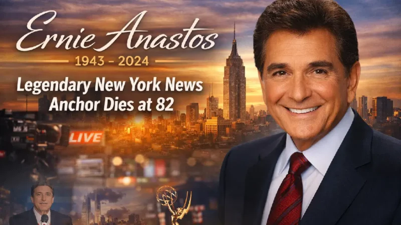 Ernie Anastos Dies at 82: The Voice That Guided New Yorkers Through Decades of History