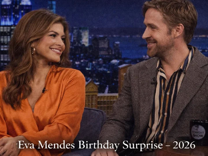 Eva Mendes Gets Birthday Surprise From Ryan Gosling