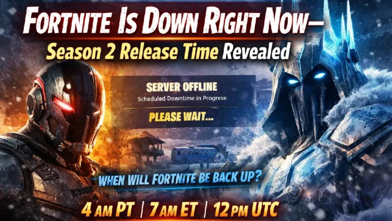 Fortnite Chapter 7 Season 2 Release Time: The Moment Players Have Been Waiting For