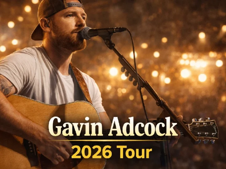 Gavin Adcock Tour 2026: Dates, Tickets and Music