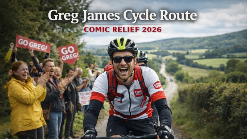 Greg James Cycle Route 2026 Explained