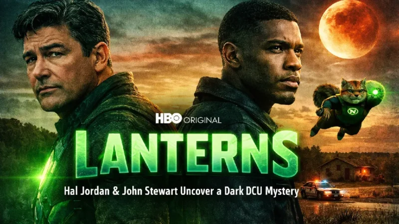 HBO Lanterns Teaser Reveals Hal Jordan & John Stewart