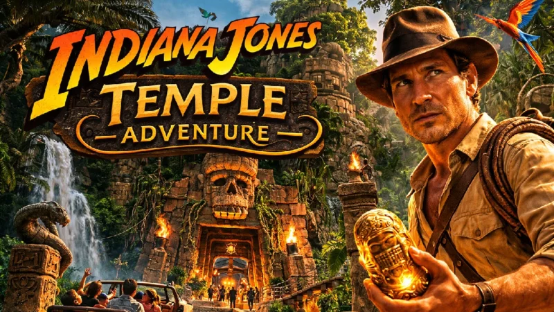 Indiana Jones Temple Replaces Dinosaur at Animal Kingdom