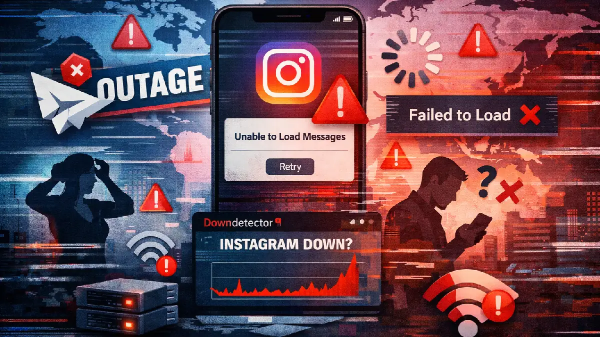 Instagram is Down: Users Flood X as DMs Fail and Feeds Freeze