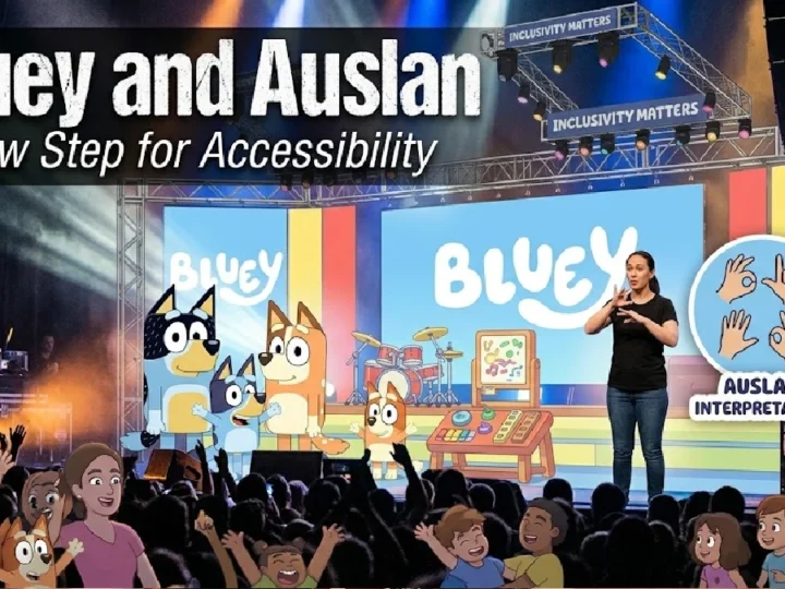 James Wright Bluey Campaign Brings Auslan to TV