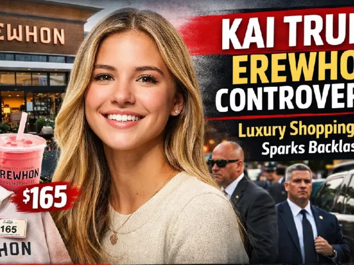 Kai Trump Erewhon Controversy: Why the Luxury Shopping Vlog Sparked Backlash
