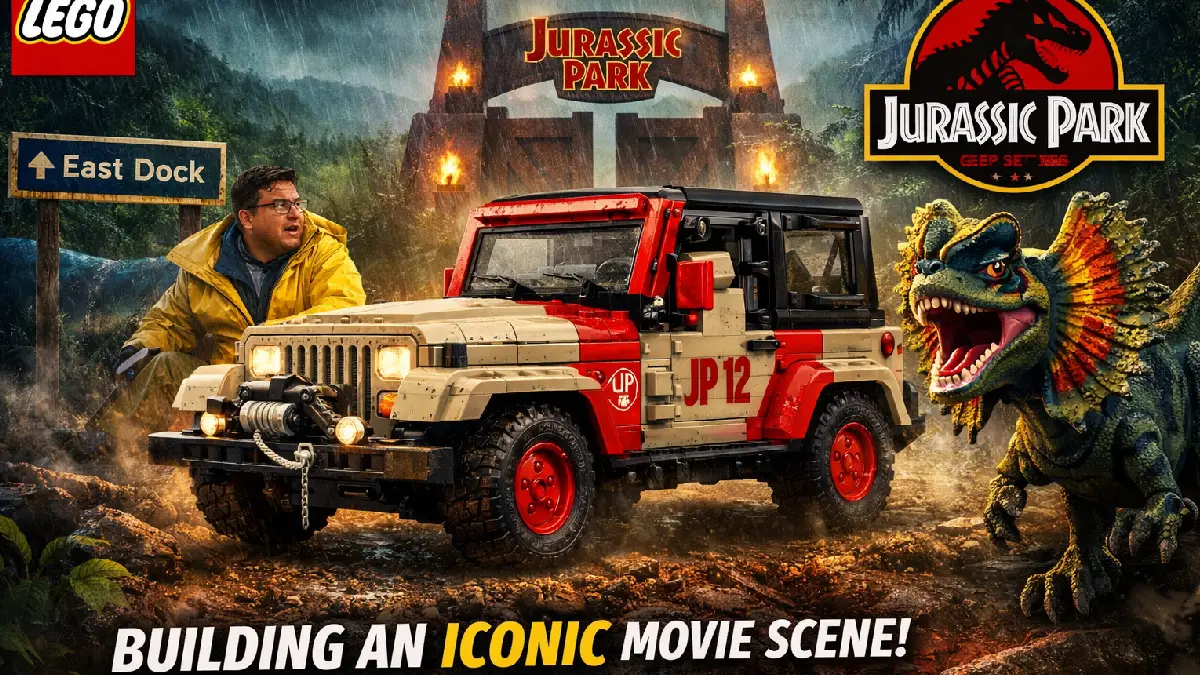LEGO Jurassic Park Jeep Set Teased: A Nostalgic Build Fans Have Been Waiting For