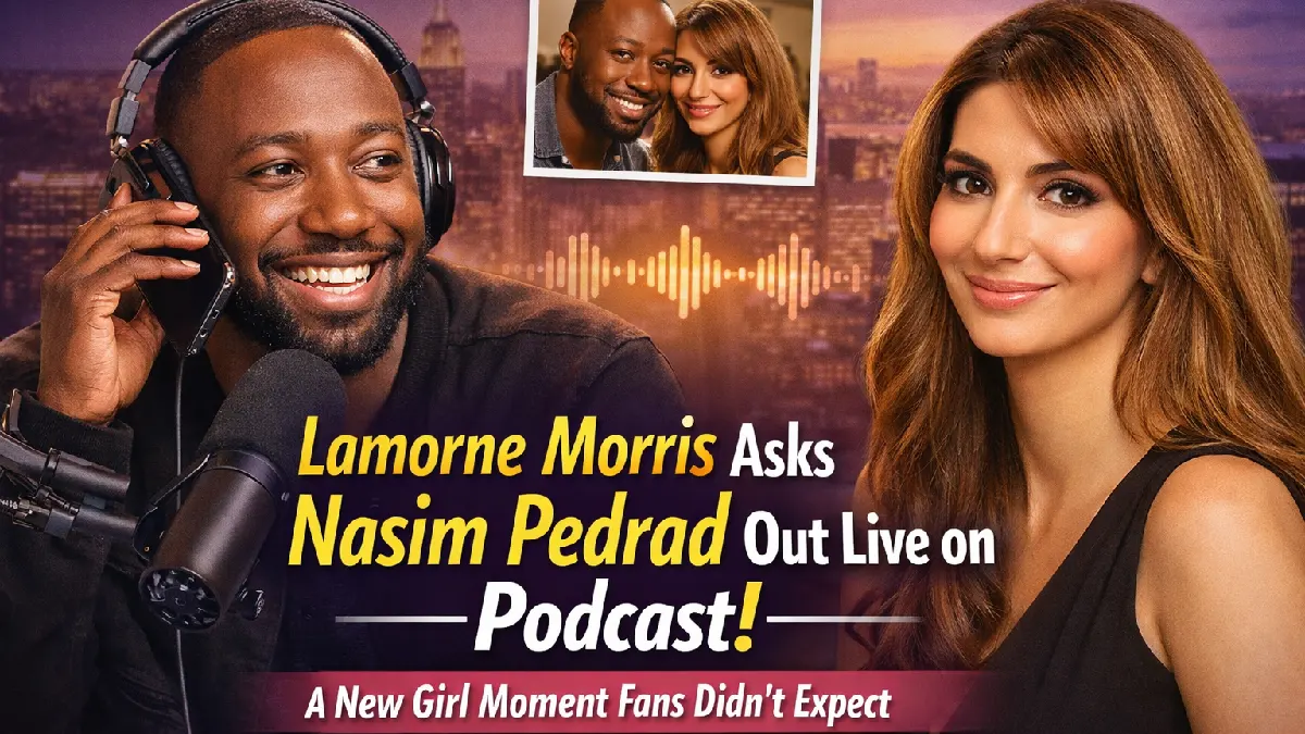 Lamorne Morris Asks Nasim Pedrad Out Live on Podcast — A New Girl Moment Fans Didn’t Expect