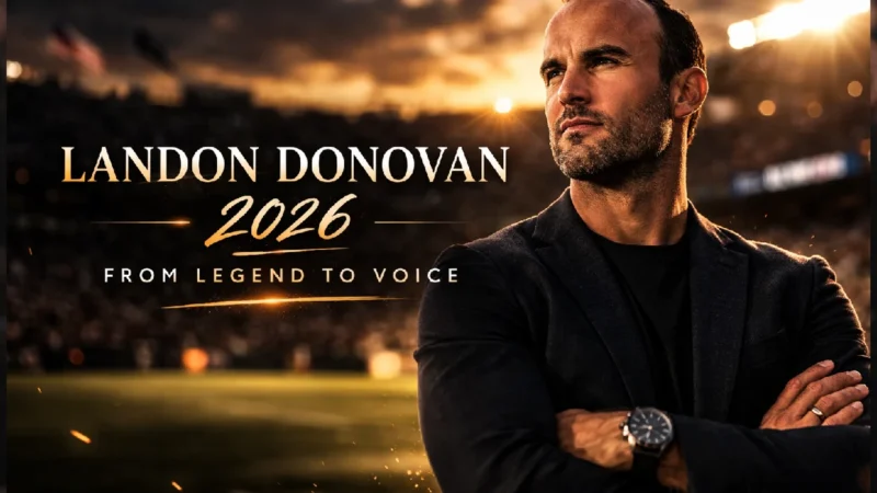 Landon Donovan Memoir, Family, 2026 Focus