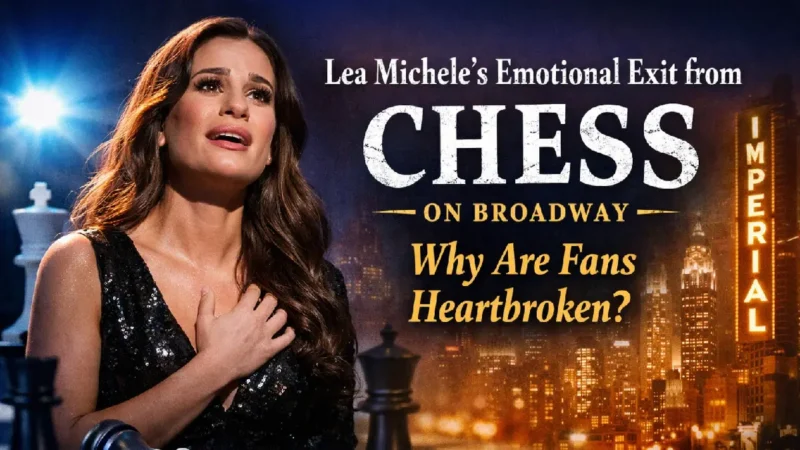 Lea Michele’s Emotional Exit from Chess on Broadway — What It Really Means for Fans