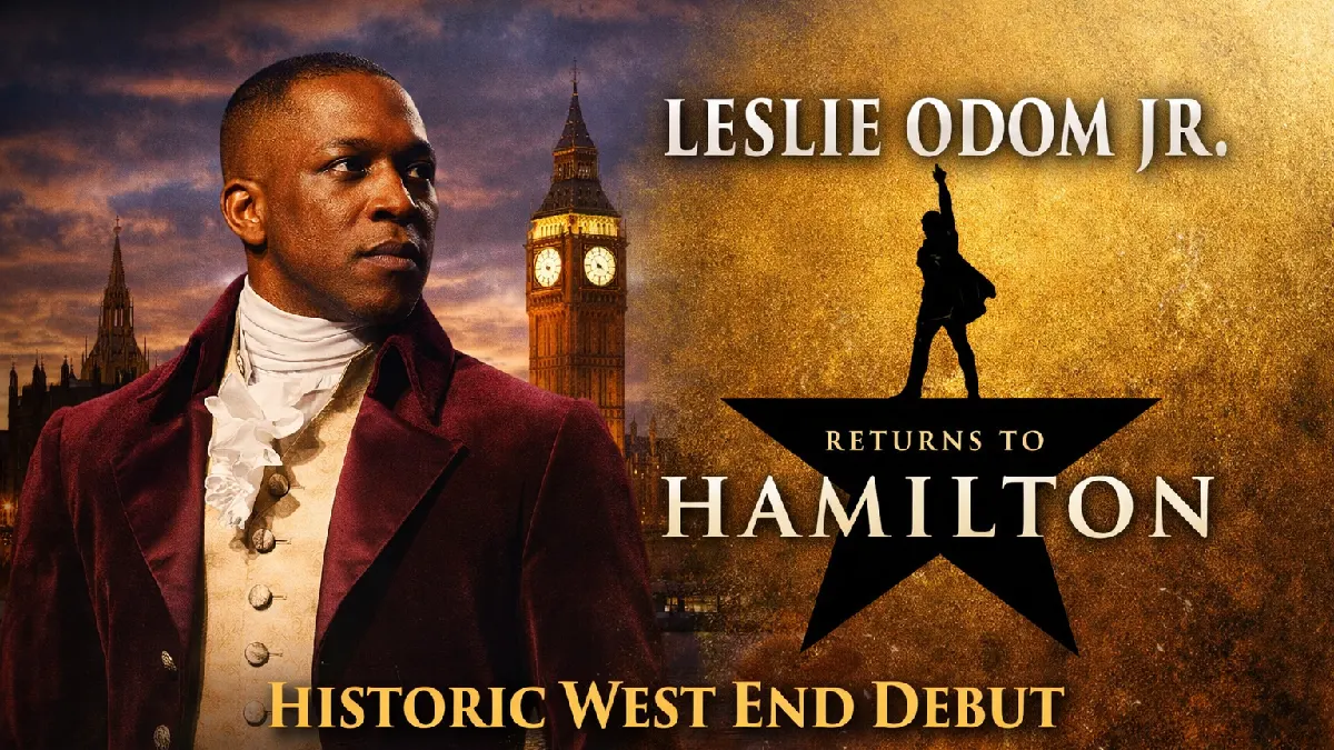 Leslie Odom Jr. Returns to Hamilton for Historic West End Debut