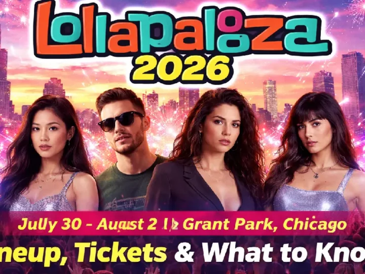 Lollapalooza 2026 Lineup: Dates, Tickets, Prices & What Fans Must Know