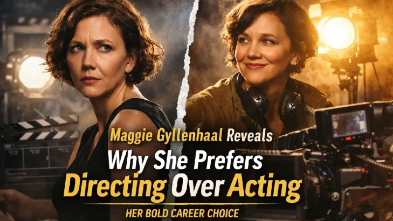 Maggie Gyllenhaal Reveals Why She Chose Directing Over Acting – and It’s Deeply Personal