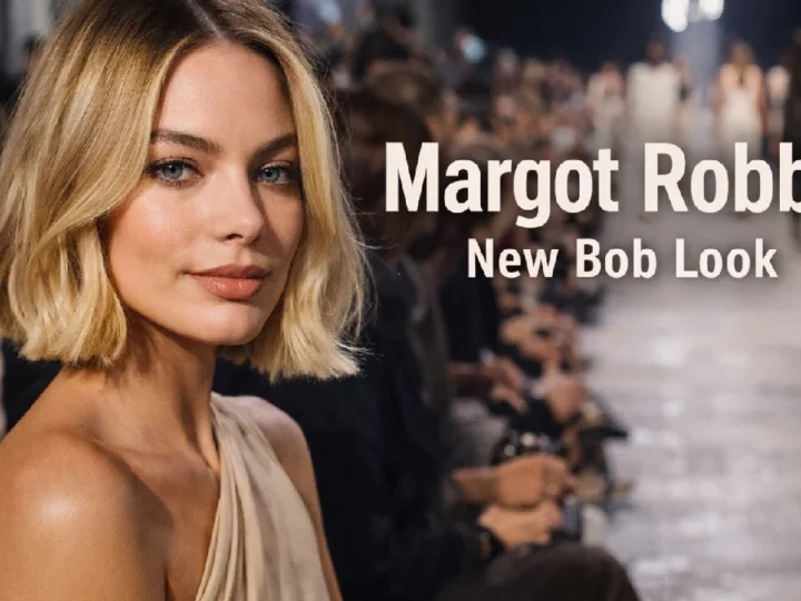 Margot Robbie Debuts New Bob During Chanel Show