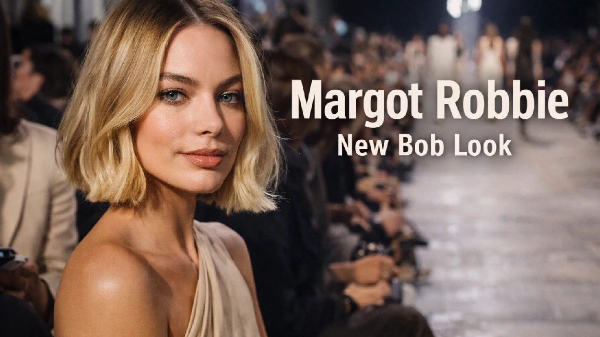 Margot Robbie Debuts New Bob During Chanel Show