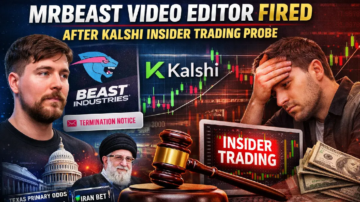 MrBeast Video Editor Fired After Kalshi Insider Trading Investigation