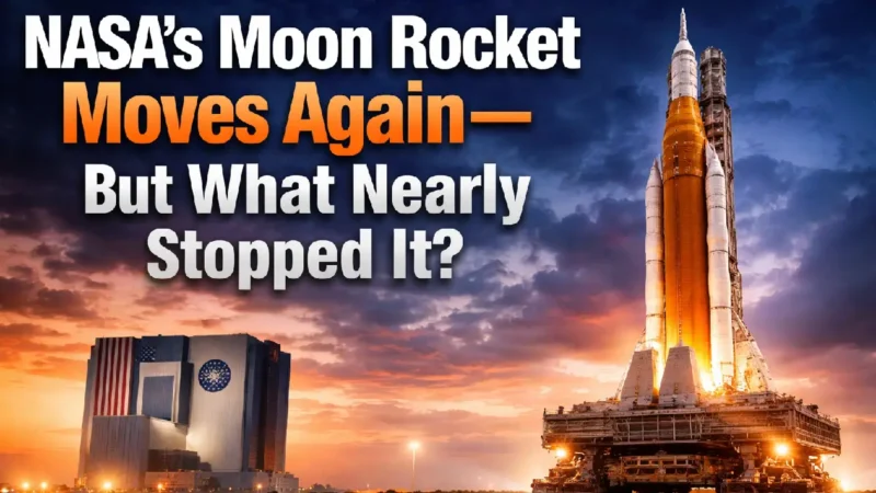NASA’s Moon Rocket Returns — A Tense Countdown to a Historic April Launch