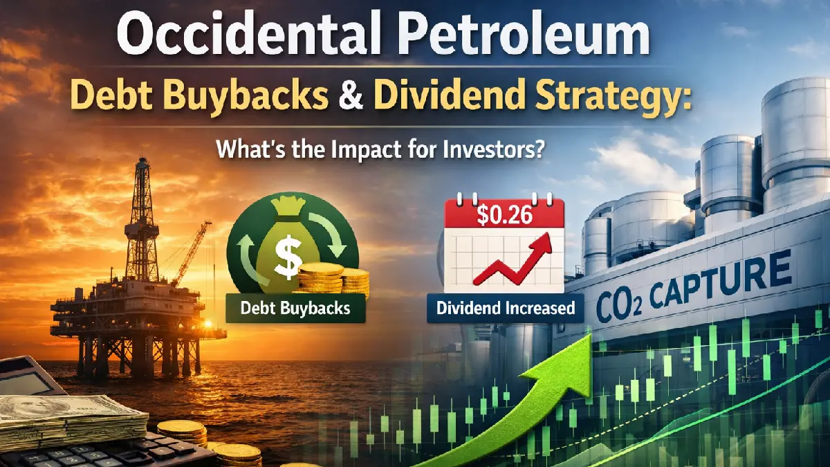 Occidental Petroleum Debt Buybacks and Dividend Hike: What It Means for Investors
