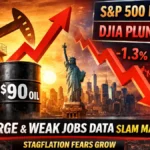 Oil Price Surge Shakes Markets: S&P 500 and DJIA Fall