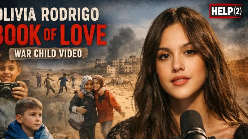 Olivia Rodrigo’s Emotional “Book of Love” Video Filmed by Children in War Zones